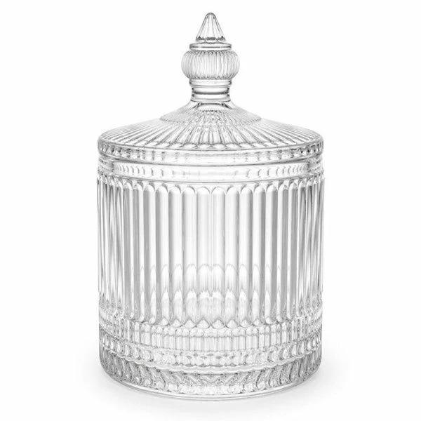 Сахарница 300мл 8,5*14см стекло в подарочной коробке (24)