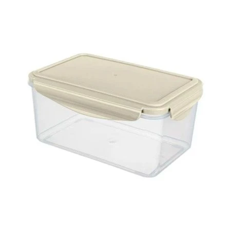 Контейнер пищевой СВЧ 1,6л пластик SMART LOCK светло-серый (20)