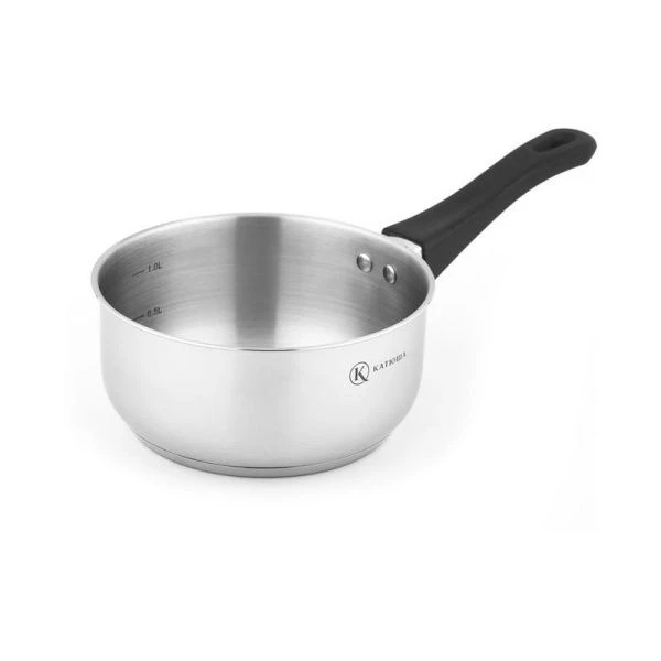 Ковш 1,4л нерж.сталь ПРИМА без крыши 16см бакелит.ручка h7,5см арт. 201-16-0 (8)