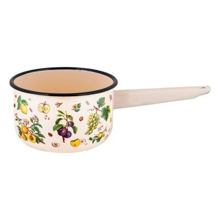 Ковш 1,5л эмаль ФРУКТОВЫЙ САД без крышки ТМ Appetite (8)