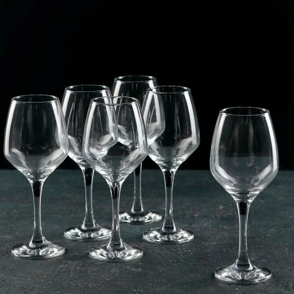 Бокалы набор 6шт 350мл стекло ИЗАБЕЛЛА 440271В (4)