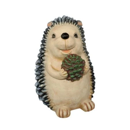 Фигура садовая ЕЖ с большой с шишкой 35*24*24см полистоун