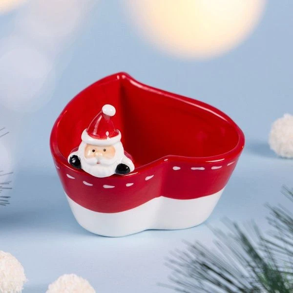 Салатник 300мл 13,5*13*10,5см керамика Christmas Gift (24)