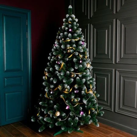 Ёлка 180 см Европейская большая искусственная белоснежные кончики