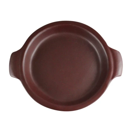 Форма для запекания 500мл 22*4см керамика ШЕЛК Шарлотка матовая с ручками НХП-ПС-12 (10)