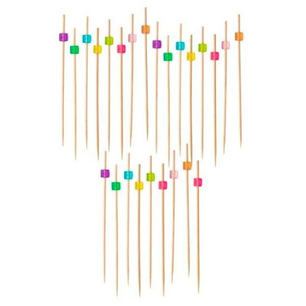 Шпажки для канапе 25шт 12см бамбук Teatro Фигурки TET-44