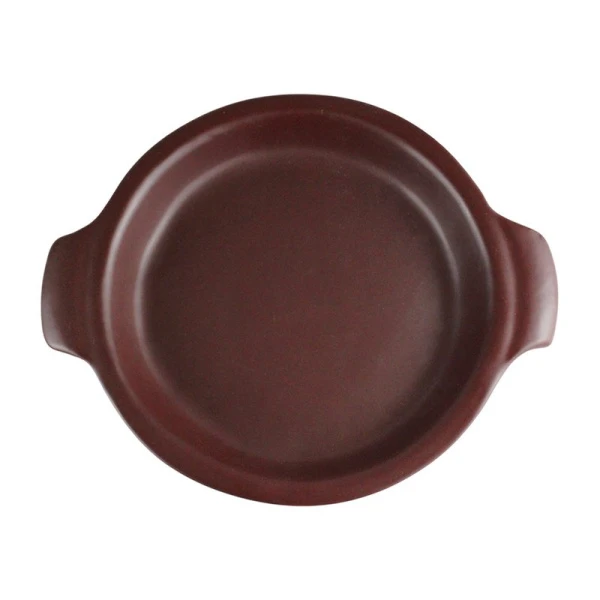 Форма для запекания 500мл 22*4см керамика ШЕЛК Шарлотка матовая с ручками НХП-ПС-12 (10)