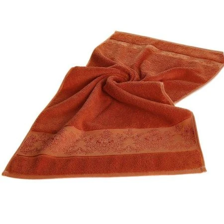 яяяПолотенце 70*140 бамбук Karna PANDORA-1 (кирпичный) яяяПолотенце 70*140 бамбук Karna PANDORA-1 (кирпичный)