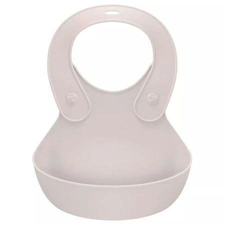 Нагрудник детский 280*216*50мм пластик светло-бежевый (15)