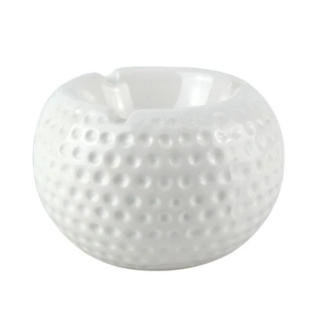 Пепельница керамика 7*10см Белая подар. уп. (60)