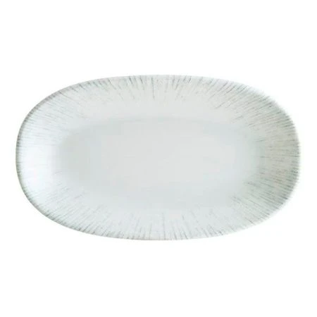 Блюдо овальное 34*19см фарфор ИРИС СЕРЫЙ IRSGRM34OKY (6)