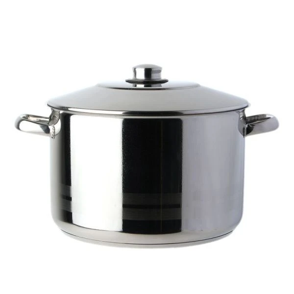 Кастрюля 14л 30*20см нерж.сталь Arian Lion мет.крышка 001-202 (2)