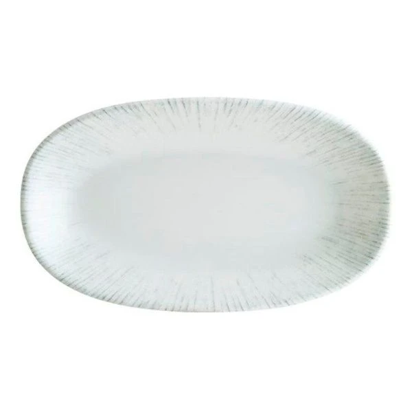 Блюдо овальное 34*19см фарфор ИРИС СЕРЫЙ IRSGRM34OKY (6)