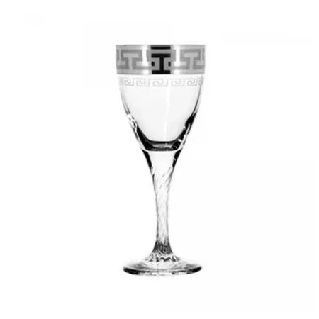 Бокалы для вина набор 6шт стекло ГРЕЧЕСКИЙ УЗОР SE03-372/S/Z/6 (4)