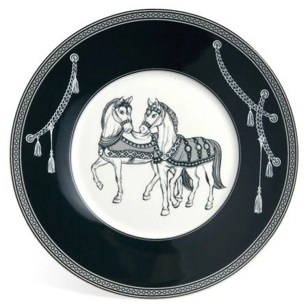 Чайный набор 2пр фарфор  Horse club на 1 персону 300мл (36)