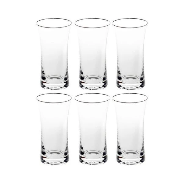Стаканы для воды набор 6шт 340мл стекло ГРАЦИЯ