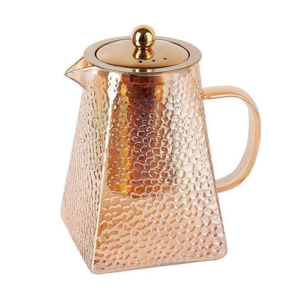 Чайник заварочный 950мл стекло с мет.фильтром Pyramid инд.уп. (24)