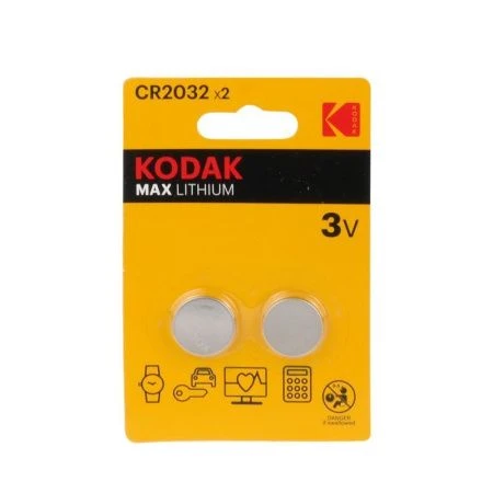 Батарейки набор 2шт Kodak CR2032-2BL (30/120)