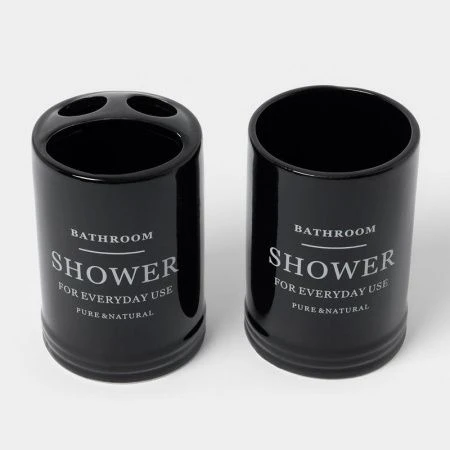 Набор для ванной "Лофт" 4 предмета (мыльница, дозатор для мыла, 2 стакана)   5426132