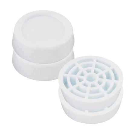 Подставки антивибрационные для стиральных машин и холодильников набор 4шт круглые белые (15/45)