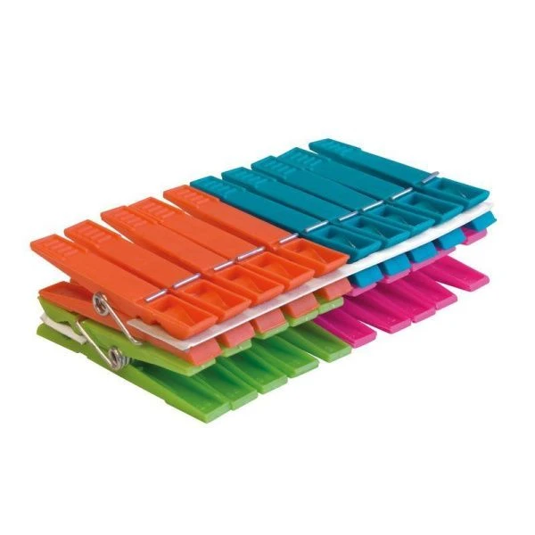 Прищепки бельевые 20шт 7см пластик СТАНДАРТ З010-9600 (30)