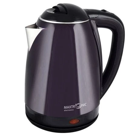Чайник электрический нерж.сталь 1,8л 1800Вт MAXTRONIC MAX-316A диск.нагр.эл-т, двойной корпус (16)