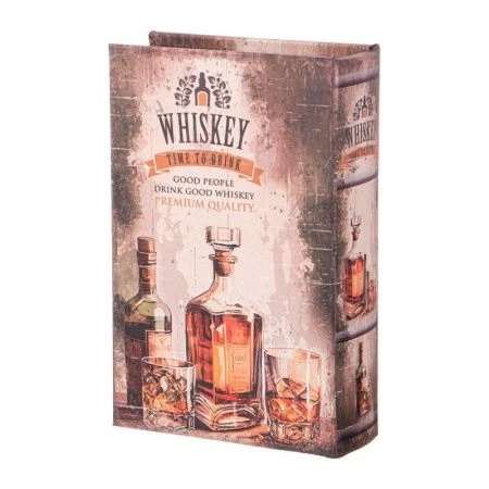 Шкатулка-книга 27*18*7см МДФ/полиуретан/стекло (6)