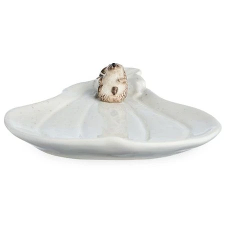 Блюдо сервировочное 20,5*16*4,5см керамика (36)