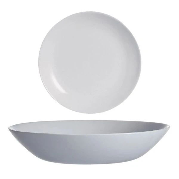 Тарелка глубокая 20см стеклокерамика ДИВАЛИ ГРАНИТ суповая P0703 (24)