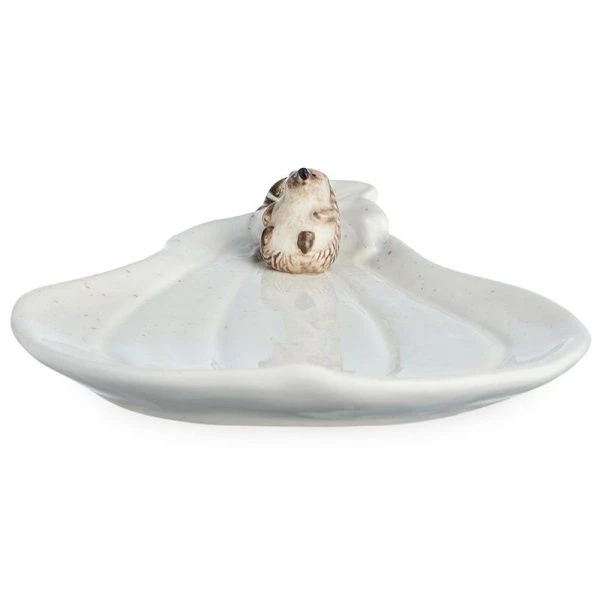 Блюдо сервировочное 20,5*16*4,5см керамика (36)