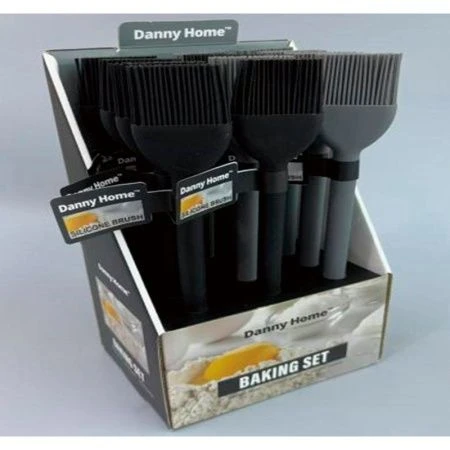 Кисточка кулинарная силикон Pro Cook DH4188-MIX/JC-18319 (12/72)