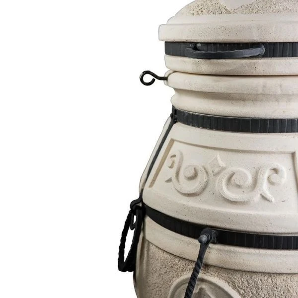 Тандыр 75л глина Скиф со съемной крышкой (1)