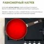 Сотейник 26см алюминий АП ГРАНИТ BROWN несъемная ручка, стекл.крышка (4)
