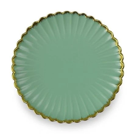 Столовый набор 39пр керамика RILEY мятный