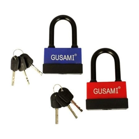 Замок навесной металл с защитой от влаги с заглушкой 75мм Gusami 526г (48) Замок навесной металл с защитой от влаги с заглушкой 75мм Gusami 526г (48)