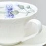 Чайный набор 4пр фарфор ВАСИЛЬКИ на 2 персоны 250мл (12)