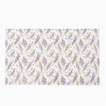 Скатерть 100%хлопок/саржа 149*250см Lavender 190 г/м2