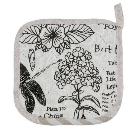 яяяВЕРСАЛЬ БЕЛЫЙ Прихватка рогожка набор 2пр LeSonnet арт. 4