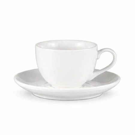 Чайный набор 2пр фарфор ЧАН ВЕЙВ КЛАССИК ИВОРИ Шоко 300мл LQ-QC0179C/BSA фк877 (36)