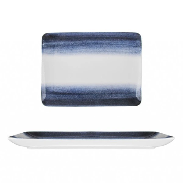 Блюдо 27*20*2см фарфор Ivlev Chef Юнивёрс прямоугольное (18)