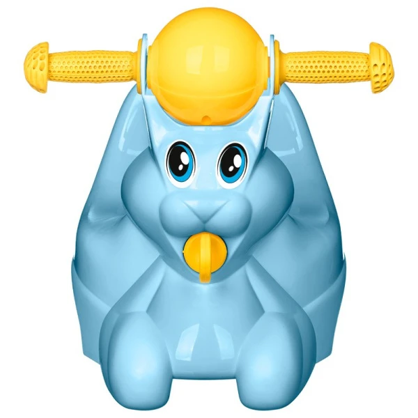 Горшок детский 420*290*310мм пластик игрушка Зайчик Lapsi светло-голубой (5) 221500416/