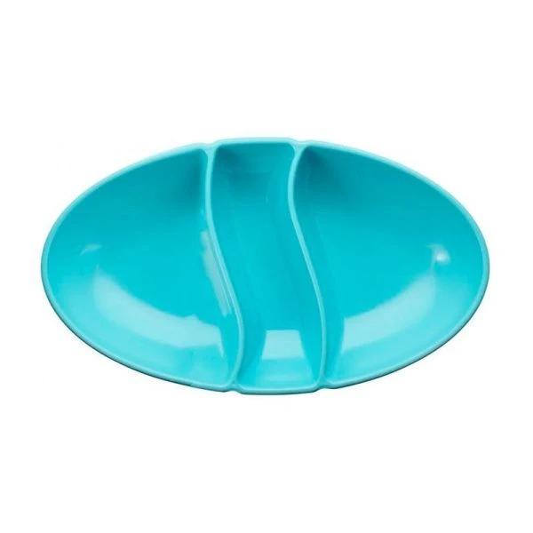 Менажница 3 секции 25,5*15*3см пластик Nymphaea NYM-01