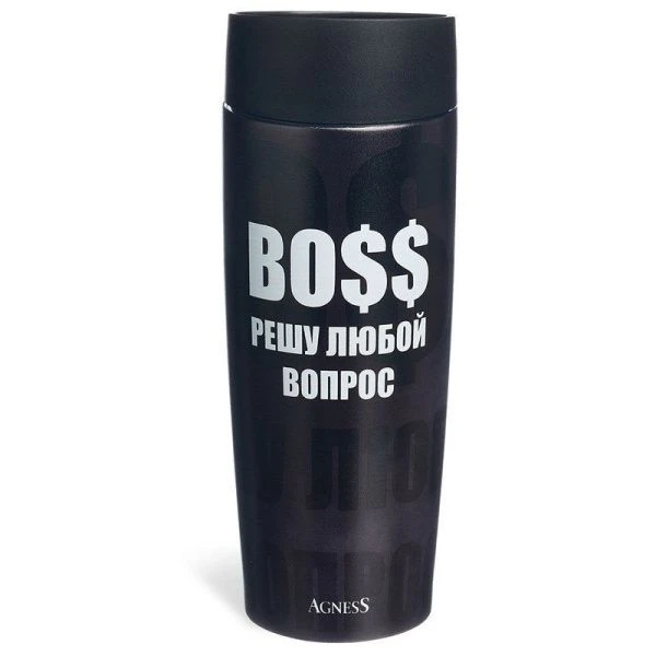 Термокружка 360мл нерж.сталь Boss (24)