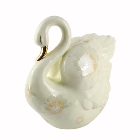 Фигурка ЛЕБЕДЬ фарфор 22*23см (12)