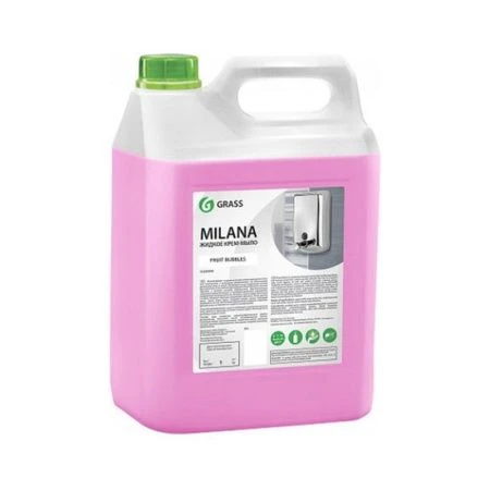 Крем-мыло жидкое 5л MILANA Fruit bubbles (4)
