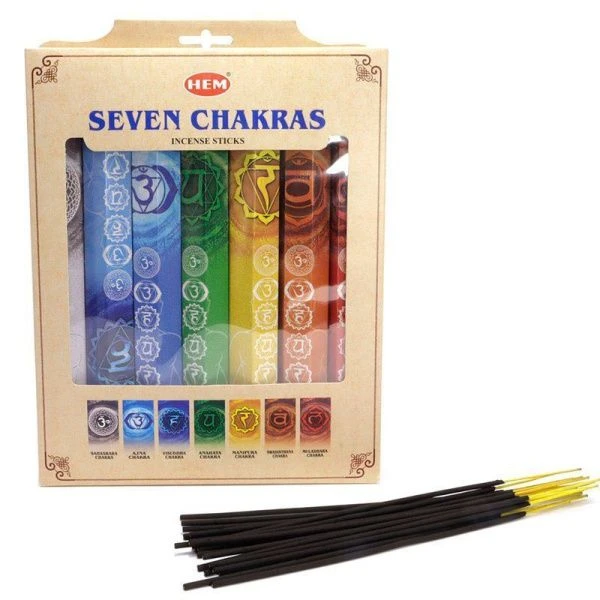Набор благовоний HEM GIFT PACK 7 In 1  7 Chakras 187GP7Ch