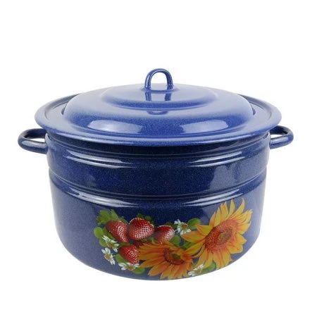 Бак 20л эмаль синий рябчик с рис. 42815-273/6-У (2)