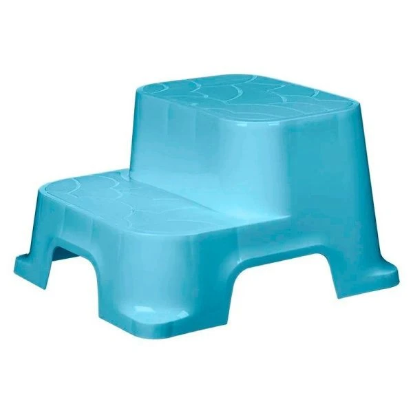 Табурет-подставка детский 340*310*205мм пластик Little Angel темно-голубой (3) 221501016/01