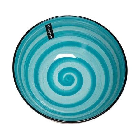 Тарелка глубокая 18см 750мл керамика Аэрография МЯТНЫЙ БРИЗ (6/36)