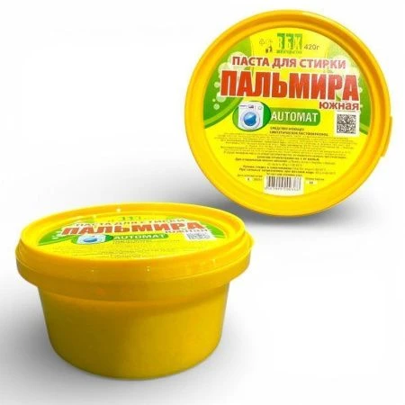 Чистящее средство ЮЖНАЯ ПАЛЬМИРА автомат 420 г, паста, ВБХ (30)